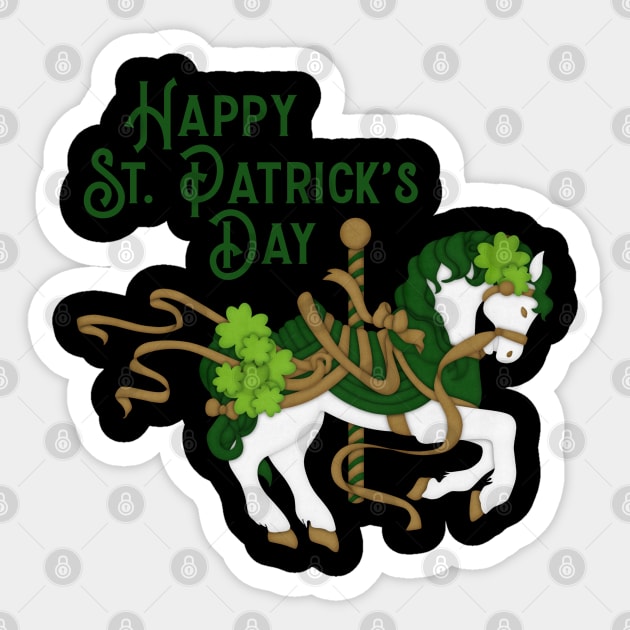 Happy St. Patrick's Day Sticker by PeppermintClover